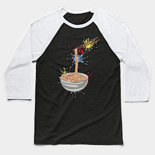 Ink Trails of Noodle Delight Baseball T-Shirt